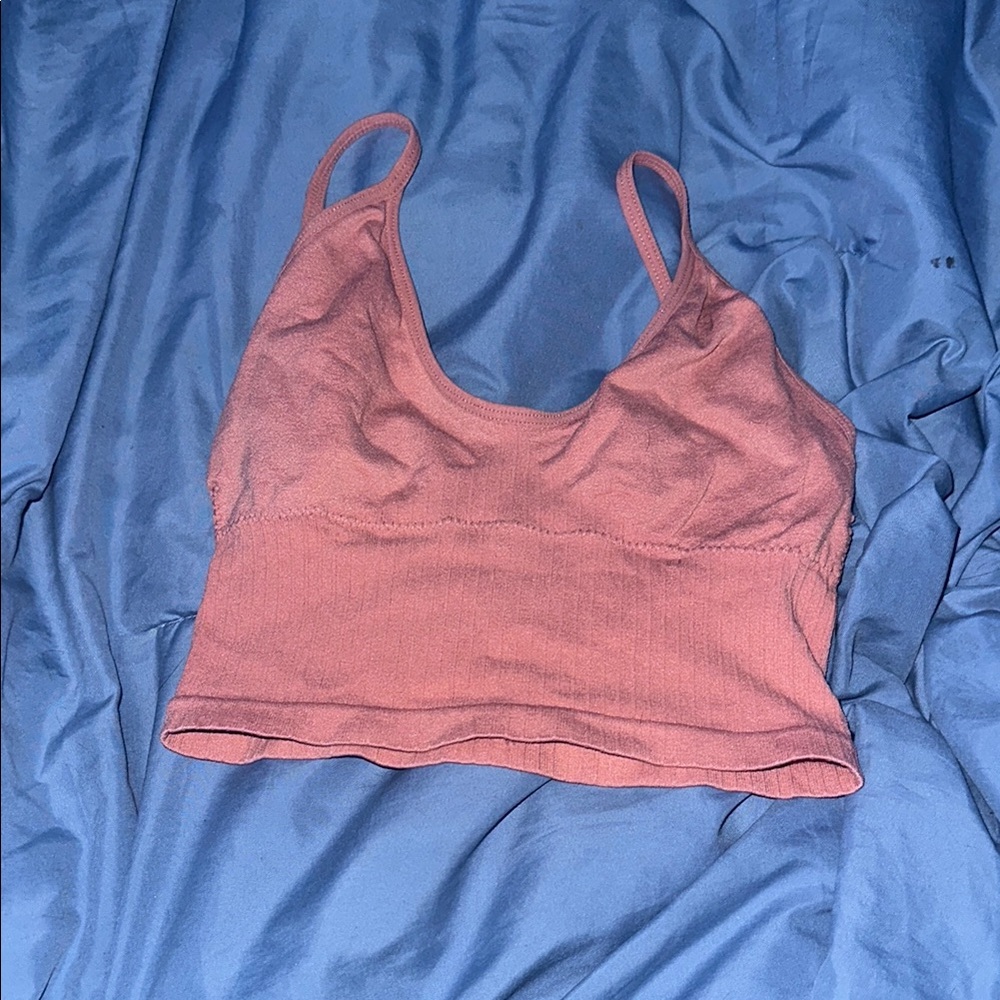 Pink Crop Top